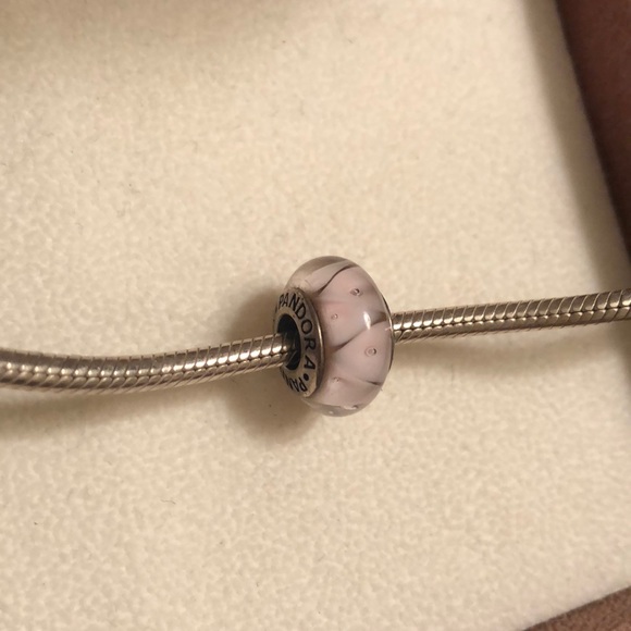 charm pandora murano rose charm pandora murano rose